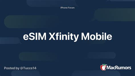 Xfinity qr code for esim - Existing customer can have their existing lines transferred to eSIM by calling in (choose device support). I just got off the phone with them to confirm they can do this (but didn't actually go through with the process because I need to make sure my line is working for the moment). 7. Xxav • 1 yr. ago.